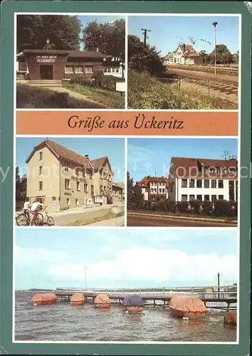 ueckeritz Usedom Fischerhuette Achterwasser Kat. ueckeritz Usedom