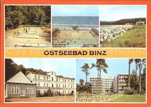 Binz Ruegen Minigolf Strand Erholungsheime  Kat. Binz