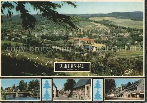 Olbernhau Erzgebirge Kegelbruecke Gruentaler Strasse Kat. Olbernhau