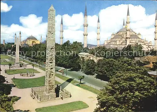 Istanbul Constantinopel Sultanahmed Ayasofya ve Kat. Istanbul