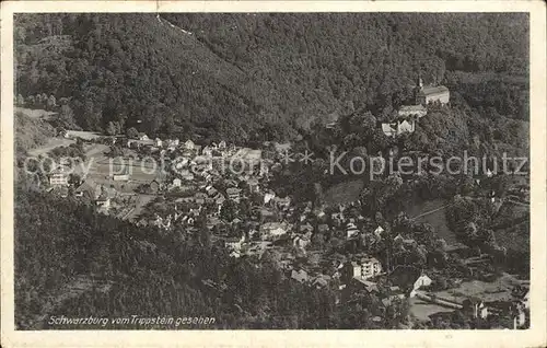 Schwarzburg Thueringer Wald Trippstein  Kat. Schwarzburg