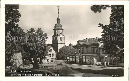 Friedrichroda Kirche LuftkurortThueringer Wald  Kat. Friedrichroda