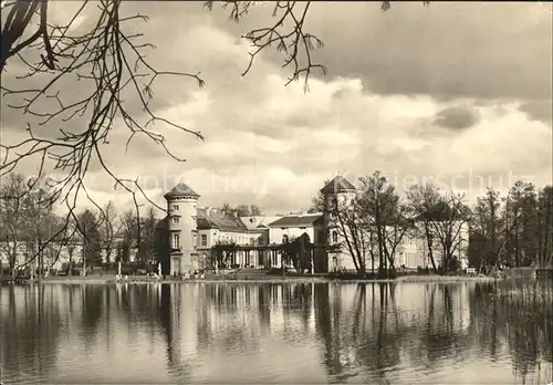 Rheinsberg Ehemaliges Schloss Sanatorium Helmut Lehmann  Kat. Rheinsberg