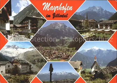 Mayrhofen Zillertal Tirol Ansichten Kat. Mayrhofen
