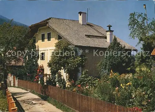 Wagrain Salzburg Heimstaette Dichter K.H. Waggerl Kat. Wagrain