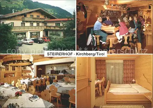 Kirchberg Tirol Pension Steirerhof Kat. Kirchberg in Tirol