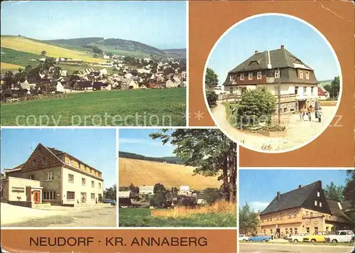 Neudorf Annaberg Ansichten Kat. Oberwiesenthal