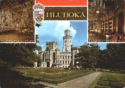 Hluboka Vltavou Schloss Kat. Frauenberg