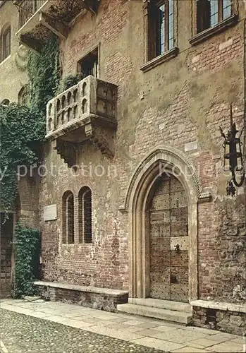 Verona Veneto Casa Giulietta Kat. Verona