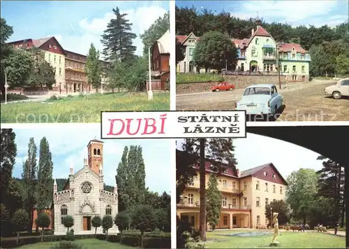 Dubi Kirche Kurklinik Kat. Eichwald