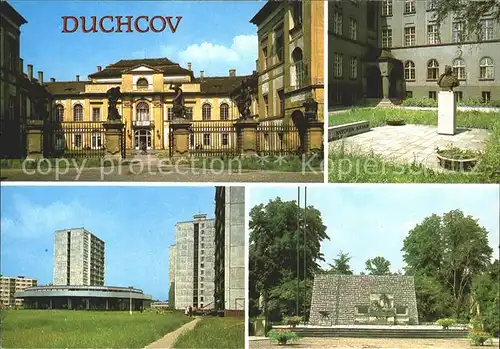 Duchcov Schloss Viadukt Denkmal Kat. Dux