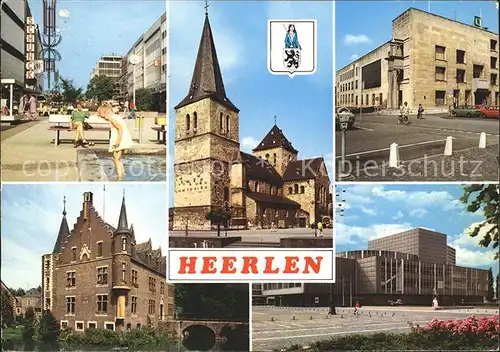 Heerlen Holland Kirche Schloss  Kat. Heerlen
