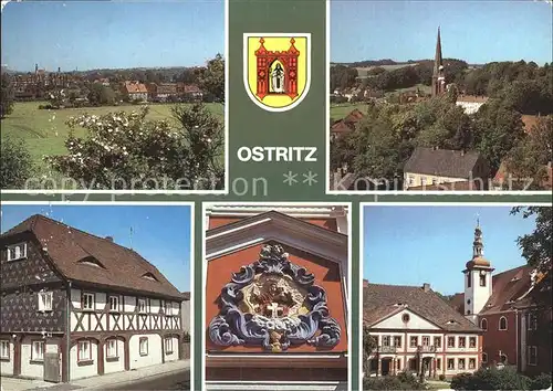Ostritz Ostritzer Berg Kirchturm Kloster Marienthal Kat. Ostritz
