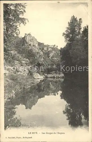 Le Muy Les Gorges de l Argens Schlucht Kat. Le Muy