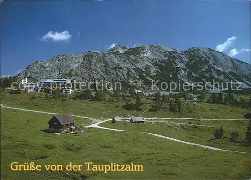 Tauplitzalm Panorama Wandergebiet Kletterparadies Kat. Tauplitz Steirisches Salzkammergut