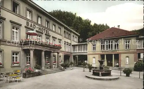 Bad Teinach Zavelstein Bad Hotel Kat. Bad Teinach Zavelstein