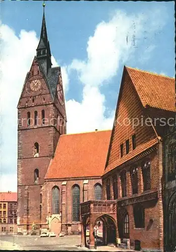 Hannover Altes Rathaus Marktkirche Kat. Hannover