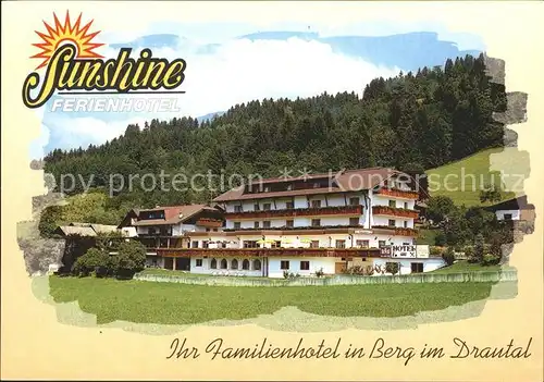 Berg Drautal Ferienhotel Sunshine Kat. Berg im Drautal