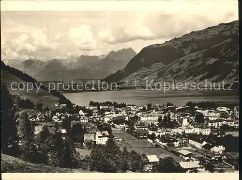 Zell See Landhaus Brichta Blick auf das Steinerne Meer Kat. Zell am See