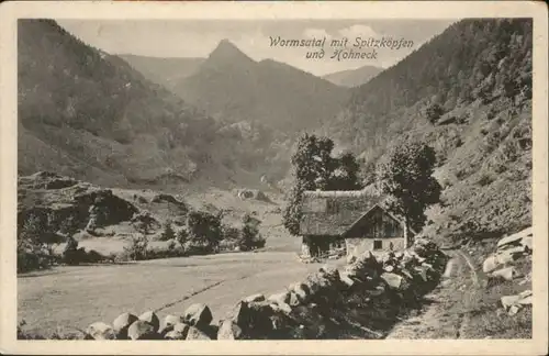 Metzeral Haut Rhin Metzeral Wormsatal Spitzkoepfen Hohneck * / Metzeral /Arrond. de Colmar