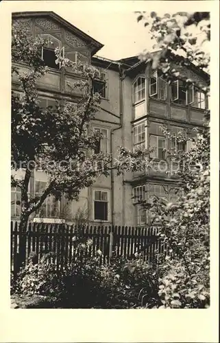 Friedrichroda FDGB Erholungsheim Hermann Danz Haus Martha Kat. Friedrichroda
