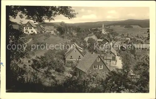 Brotterode Blick vom Burgberg Kat. Brotterode