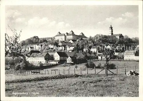 Augustusburg Stadt und Burg Kat. Augustusburg