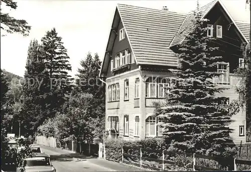 Tabarz Schwesternerholungsheim Haus Waldfrieden Kat. Tabarz Thueringer Wald