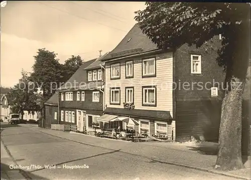 Gehlberg Hauptstrasse Kat. Gehlberg