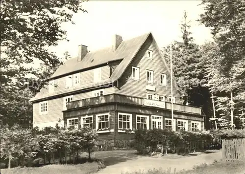 Inselsberg Schmalkalden Haus am Reitstein Kat. Schmalkalden