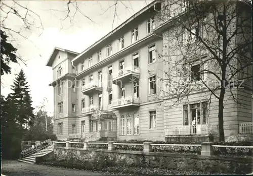 Bad Liebenstein Kurheim Bernhard Kat. Bad Liebenstein