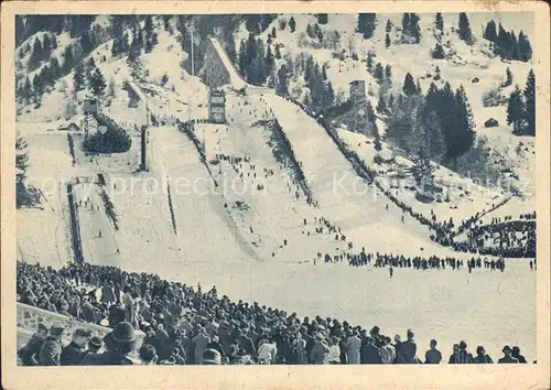 Garmisch Partenkirchen Ski Stadion Sprungschanze Kat. Garmisch Partenkirchen