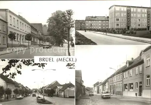 Brueel Mecklenburg Vorpommern Spiegelberg Am Markt Feldstrasse Wilh Pieck Strasse Kat. Brueel