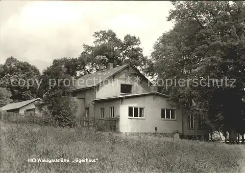 Wilthen HO Waldgaststaette Jaegerhaus Kat. Wilthen