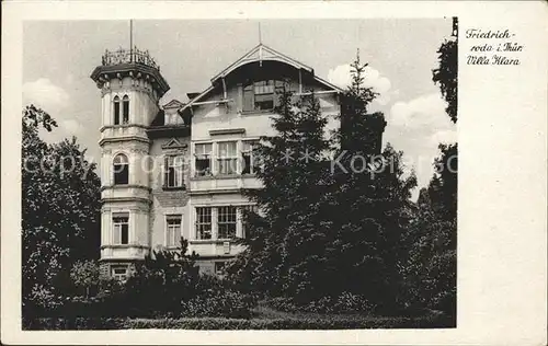 Friedrichroda Villa Klara Kat. Friedrichroda