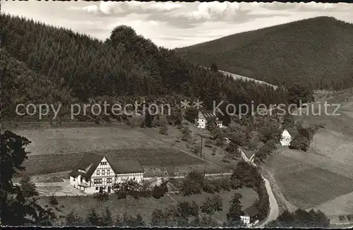 Oberkirchen Sauerland Pension Tigges Haus am Walde Kat. Schmallenberg