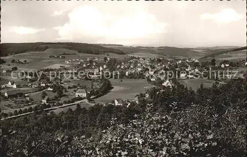 Herscheid Sauerland Blick vom Spielberg Kat. Herscheid