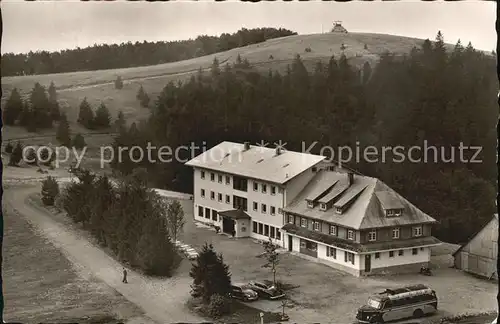 Kandel Waldkirch Breisgau Fliegeraufnahme Kandelhaus Kat. Waldkirch