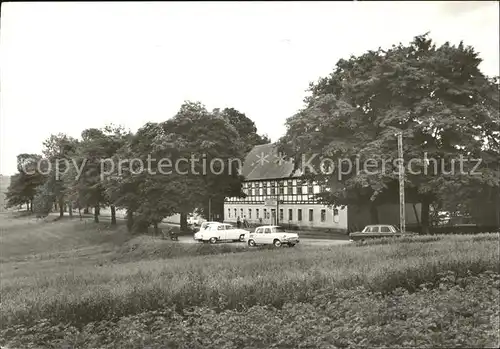 Hermsdorf Erzgebirge Gaststaette Buschhaus Kat. Hermsdorf Osterzgebirge