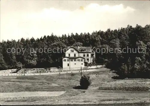 Hetzdorf Bockelwitz Bergschloesschen Kat. Bockelwitz