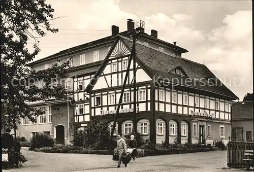 Jonsdorf FDGB Erholungsheim Jonashof Kat. Kurort Jonsdorf