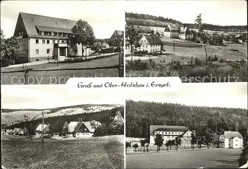 Oberholzhau Gasthaus Teilansichten Kat. Rechenberg Bienenmuehle