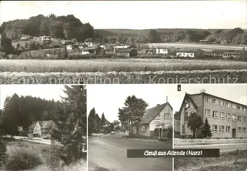 Allrode Bungalowsiedlung Betriebsferienheim Luppbodemuehle Klinik Ballenstedt Abt Allrode Kat. Allrode