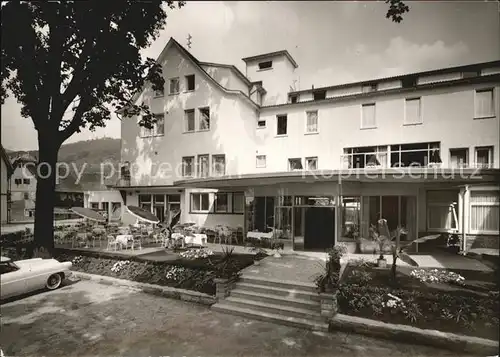 Auerbach Bergstrasse Kurhotel Krone Kat. Bensheim