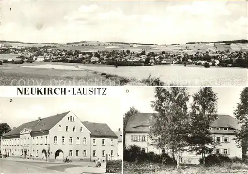 Neukirch Lausitz Panorama HO Hotel Oberland Jugendherberge Kat. Neukirch Lausitz