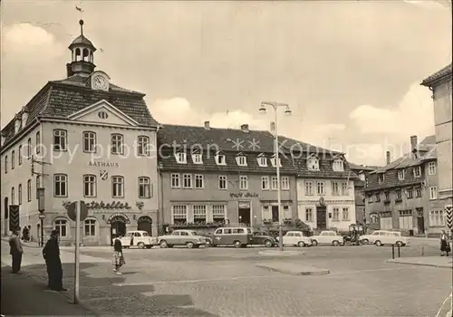 Bad Salzungen Rathaus Ratskeller Markt Kat. Bad Salzungen