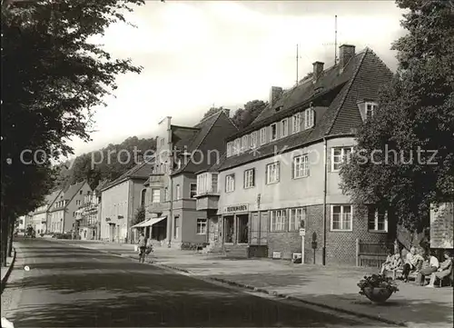 Berggiesshuebel Karl Marx Strasse Kat. Bad Gottleuba Berggiesshuebel