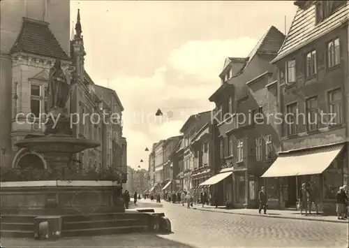 Guestrow Mecklenburg Vorpommern Strasse des Friedens Kat. Guestrow