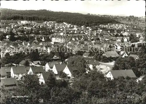 Ebersbach Fils Stadtblick Kat. Ebersbach an der Fils