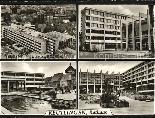 Reutlingen Rathaus Teilansichten Kat. Reutlingen